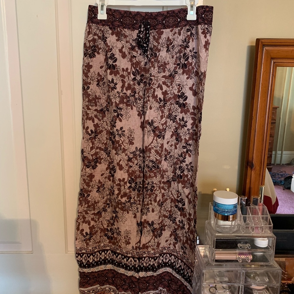 Loose fitting 100% rayon pants